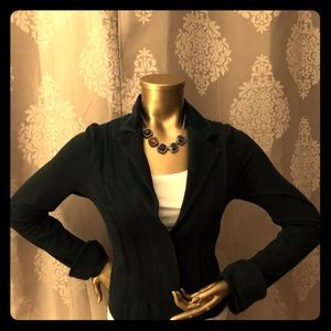 Silence and Noise- XS Black Cotton blazer